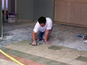 Wet Room Floor level