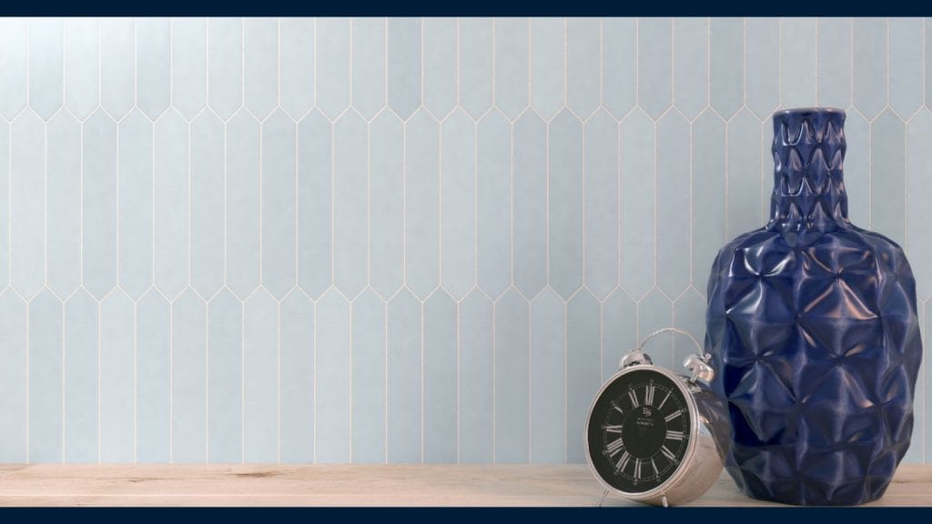 Crayon Matt Blue Lozenge