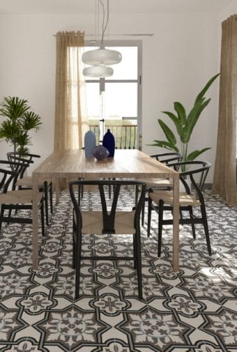 Belgravia Blue 22.5x22.5cm