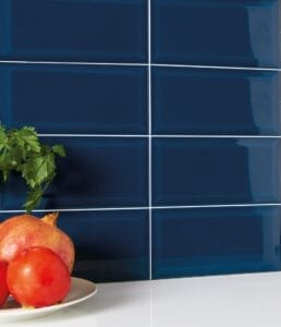 Bevel Dark Blue 10x20cm