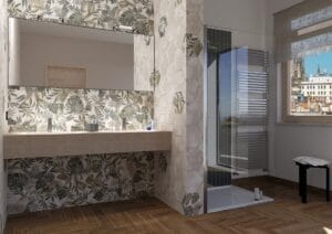 Hex Jungle Decor 22.5 x 25.9cm