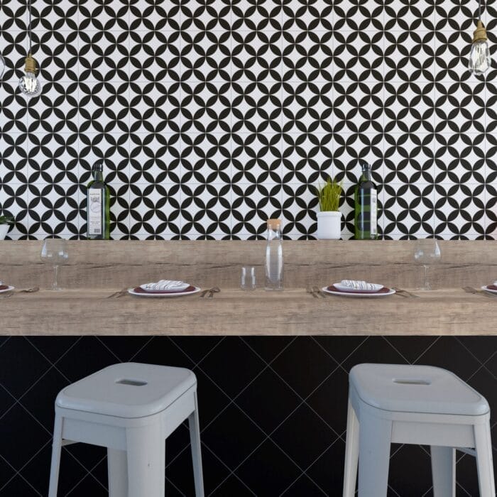 Madrid Black 22.5 x 22.5cm