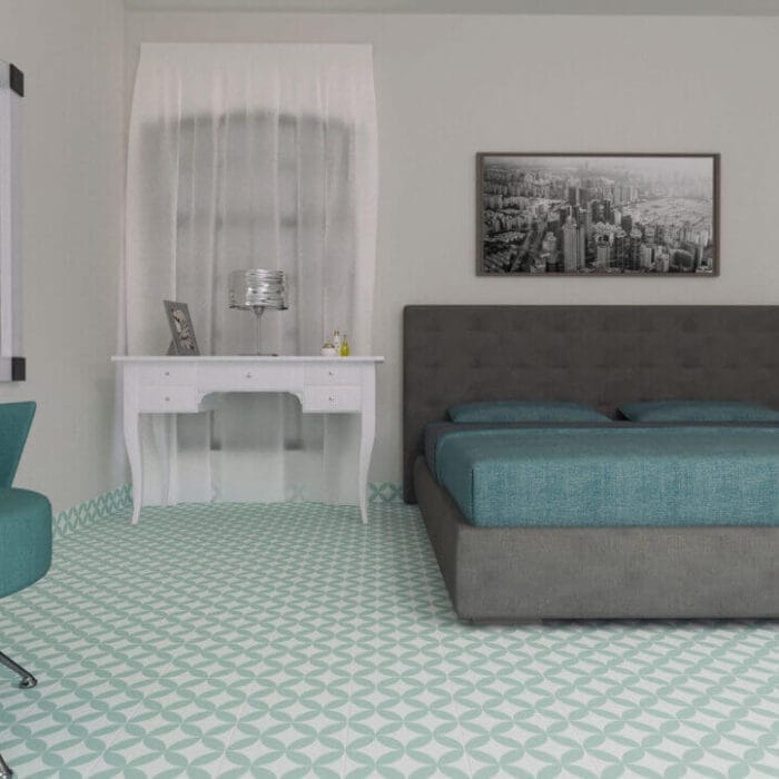 Madrid Green 22.5 x 22.5cm