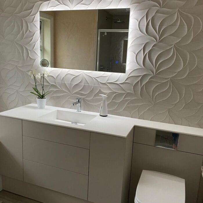 Leaf Beige Decor 30 x 90cm