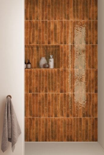 Nevis Burnt Orange 5 x 40cm