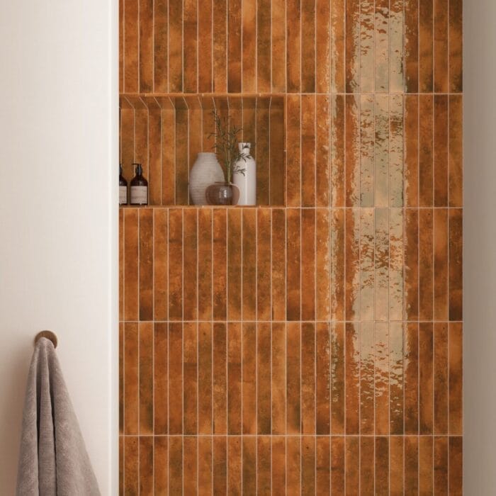 Nevis Burnt Orange 5 x 40cm