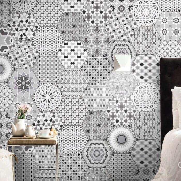 Hex Kasbah Mix 22 x 25cm