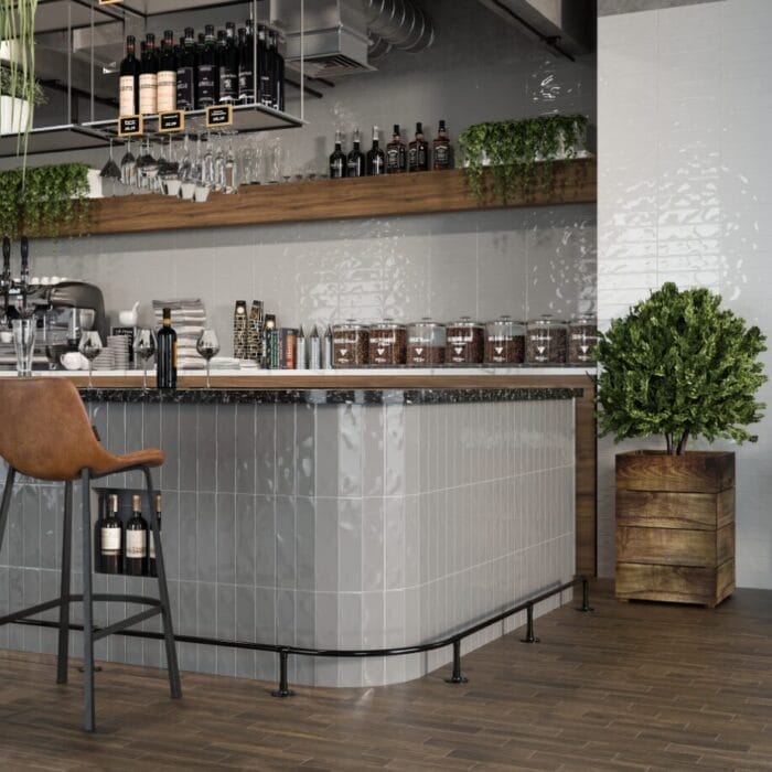 Oregon Grey & White 7.5 x 30cm