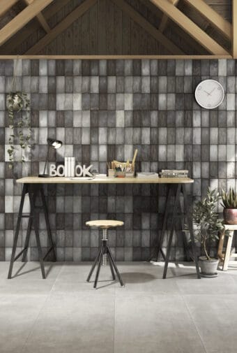 Quay Graphite 10 x 20cm